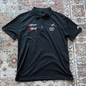 Audi Black Polo Shirt for Men